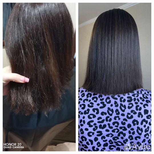 Реконструкция волос/ботокс/кератин