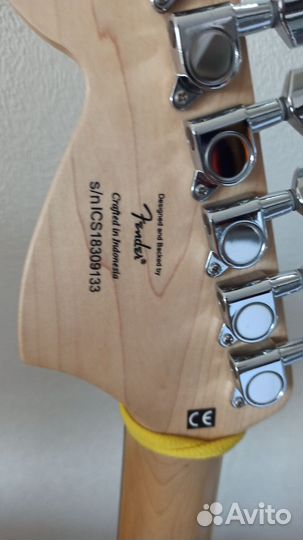 Электрогитара fender squier mustang