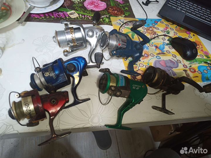 Катушки рыболовные