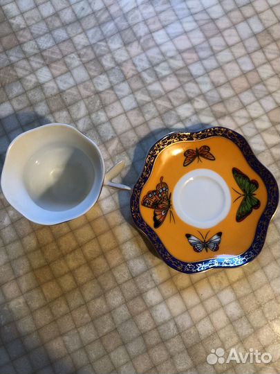 Чашка с блюдцем