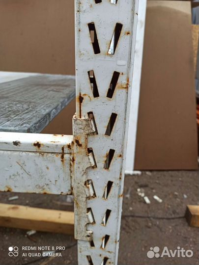 Стеллажи металлические бу Микрон