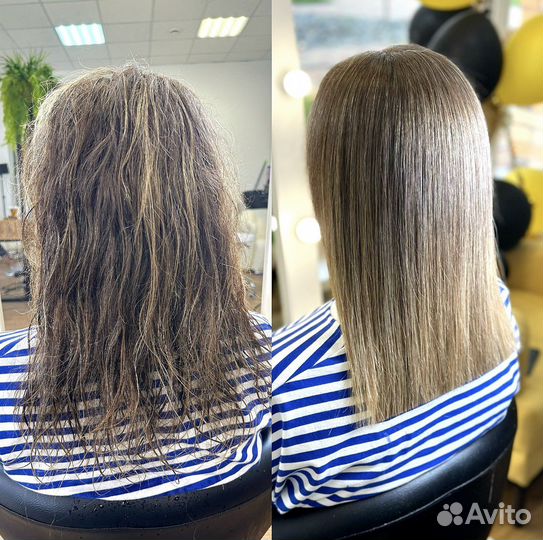 Кератиновое выпрямление ботокс нанопластика