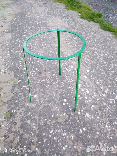 Кольца - опора для садовых кустов, кустовых цветов