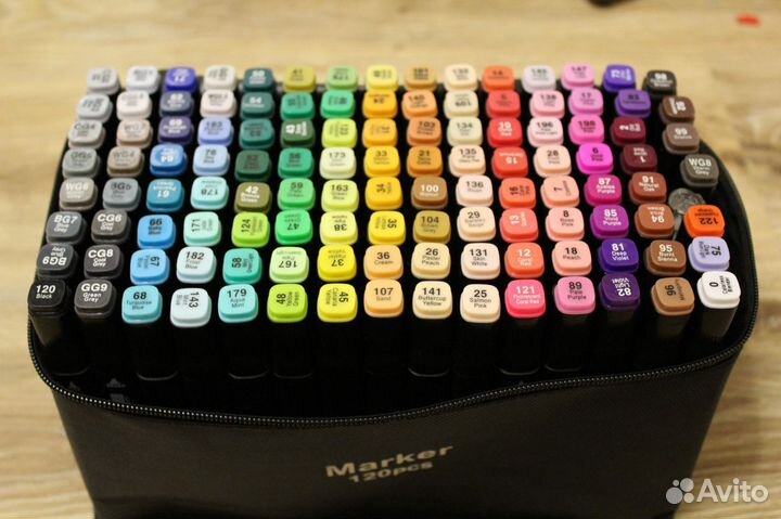 Продам пастель и маркеры