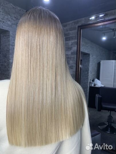 Кератиновое выпрямление,ботокс волос