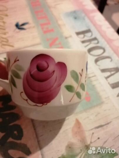 Чашки фарфоровые СССР