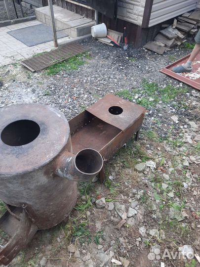 Мангал разобрать плюс под казан