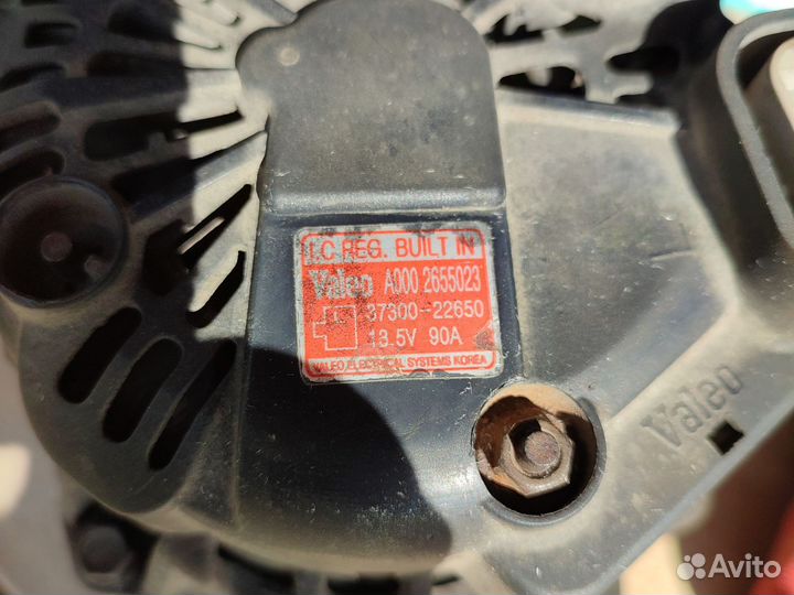 Генератор hyundai getz 1.4