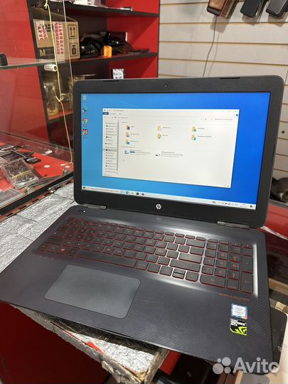 Ноутбук hp omen 15 i5 1tb 128 ссд. (4 гб gtx-960)