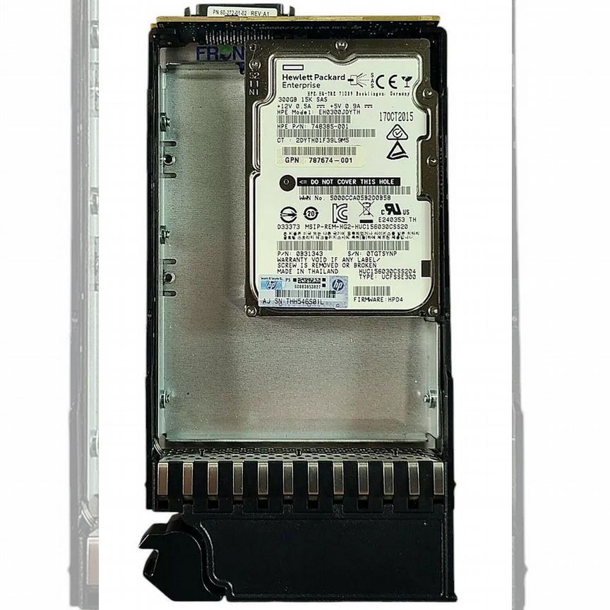 [787654-001] Жесткий Диск Hpe Msa Sas 300gb J9v68a 787654-001