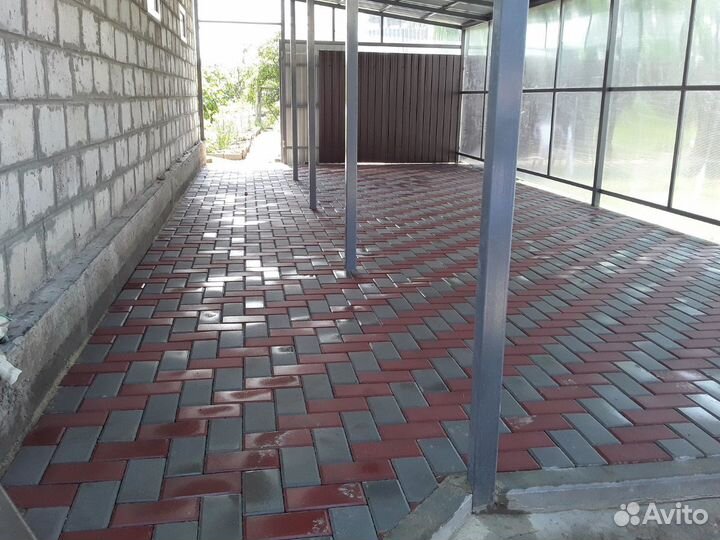 Укладка тротуарной плитки