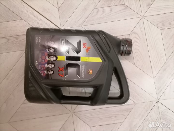 Масло Синтетика 4 Литра ZIC X7 5W40