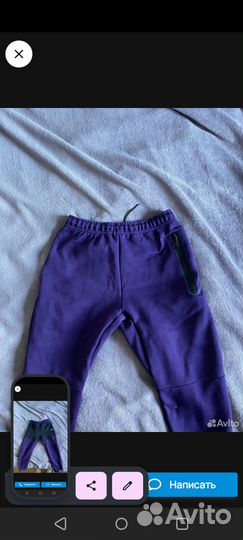 Штаны nike tech fleece