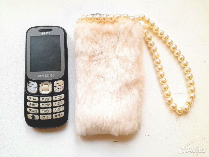 Новый чехол для телефона жемчуг и натуральный мех