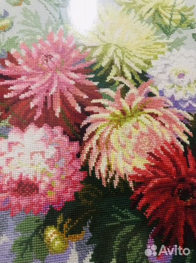 Картина вышитая крестом