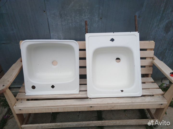 Продам эмалированные раковины, мойки