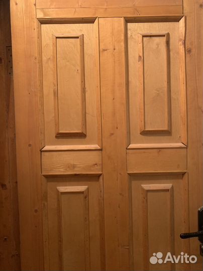 Дверь входная деревянная бу