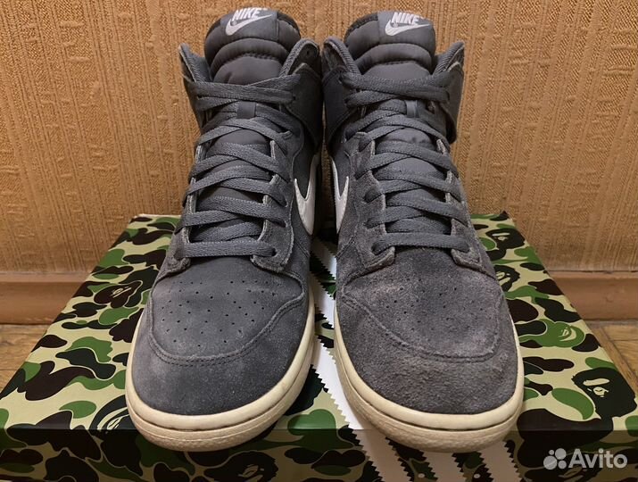 Кроссовки Nike Dunk High Grey White оригинал