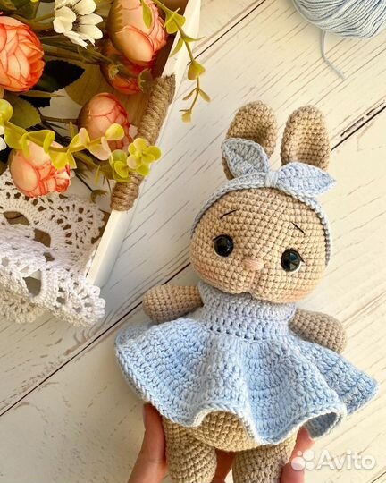 Вязаные игрушки ручной работы