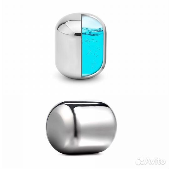 Охлаждающие камни для виски Circle Joy Stainless