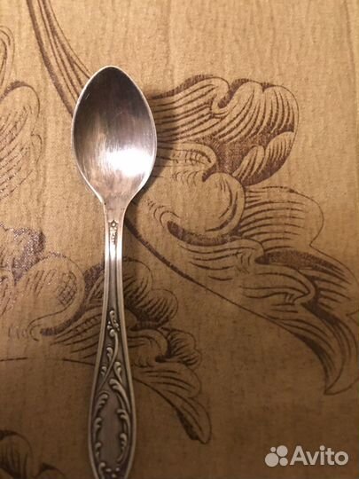 Ложка мельхиоровая кофейная