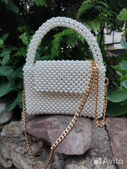 Сумка из бусин ручной работы