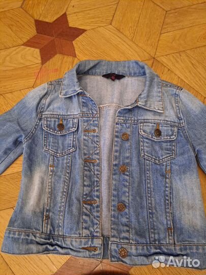 Джинсовый пиджак ф. Next р.128