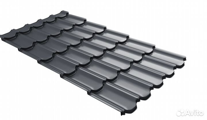 Металлочерепица 7024 Матовая (Цена за лист)