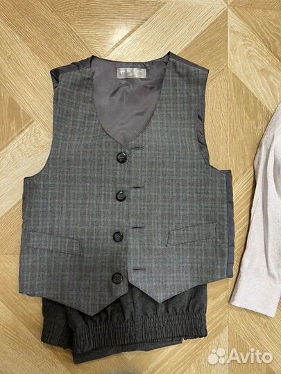 Костюм жилетка рубашка