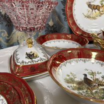 Столовый сервиз на 6 персон охота чехия