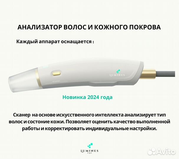 Аппарат для эпиляции Люминес’ Макс-Про 2000W