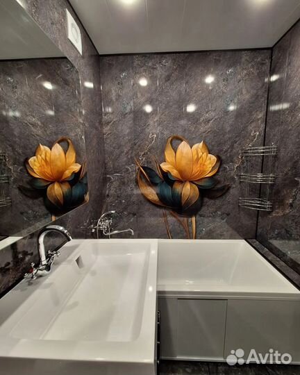 Ремонт ванной комнаты. Панели пвх. 