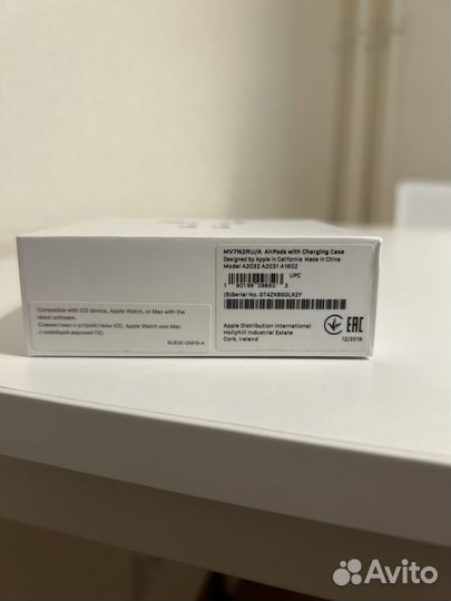 Наушники Apple AirPods 2 (MV7N2RU/A)