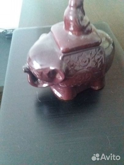 Шкатулка слон,подсвечник