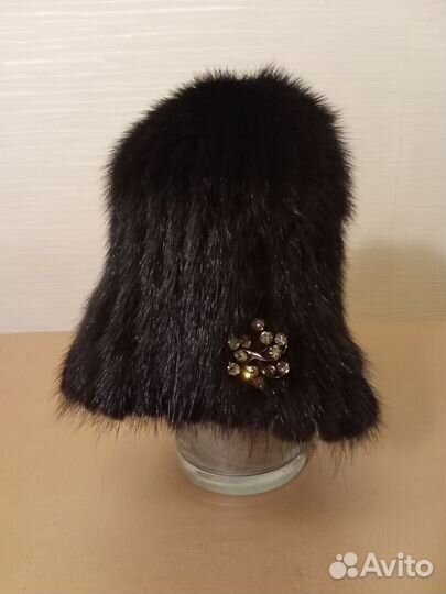 Шапка натуральная норковая
