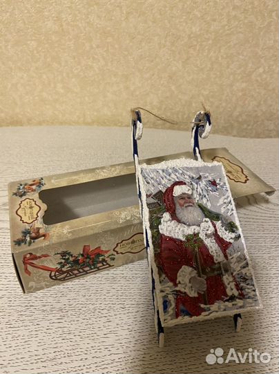 Новогодние игрушки ручной работы