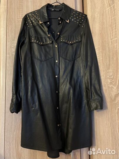Платье, Рубашка женская zara, xs
