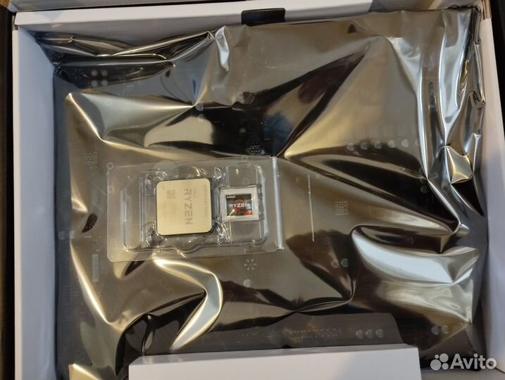 Новый комплект AM4 B550 Gaming X + Ryzen 7 5700x