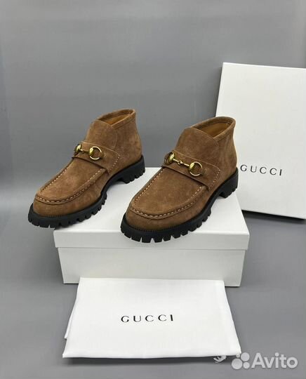 Шикарные ботинки Gucci