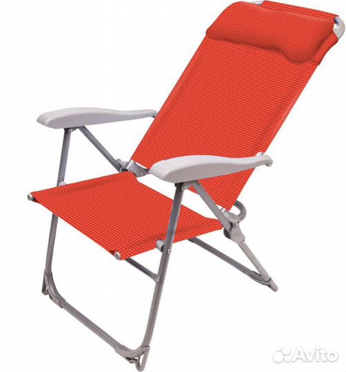 Кресло шезлонг складное Ника