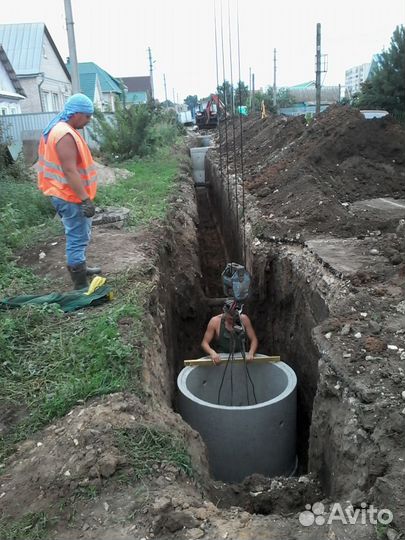 Копаем и проводим водопровод и канализацию