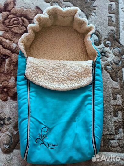 Зимний конверт в коляску