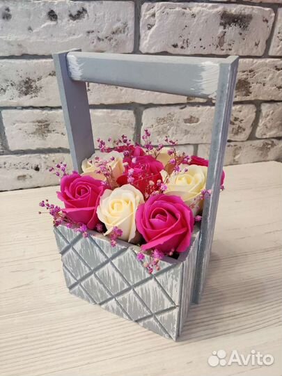 Подарок к 14 февраля. Букет для девушки
