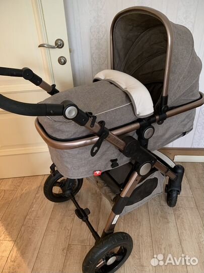 Детская коляска с автолюлькой