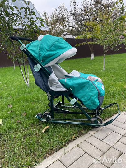 Санки коляска ника