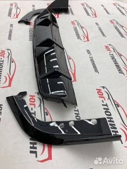 Задний диффузор Х5 G05 Черный глянец Bmw X5 G05