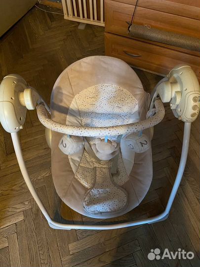 Детские электронные качели для новорожденных