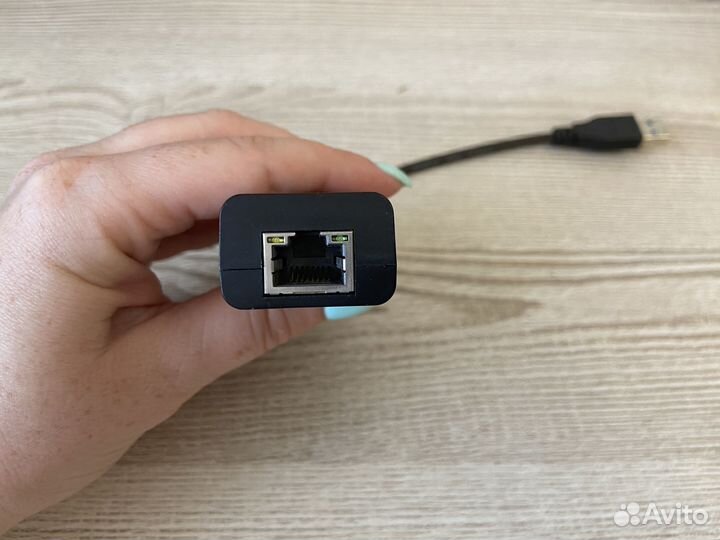 Внешняя сетевая карта USB 3.0 с хаб