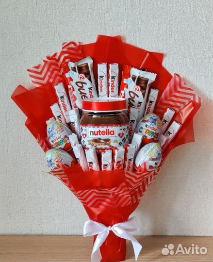 Букет из киндеров