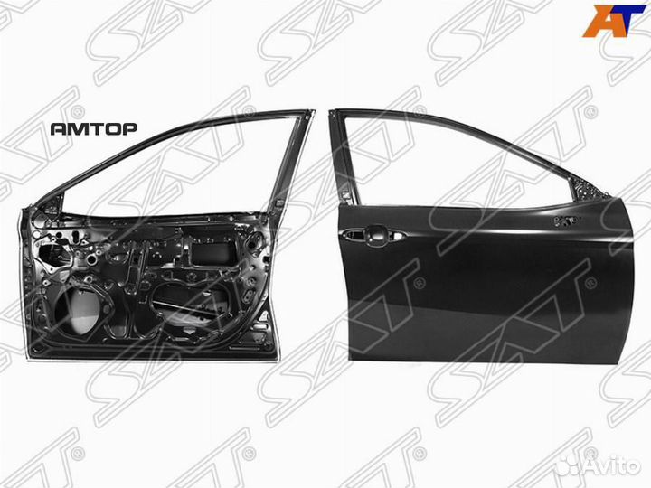 SAT ST-TYL7-040-1 Дверь передняя toyota camry 18